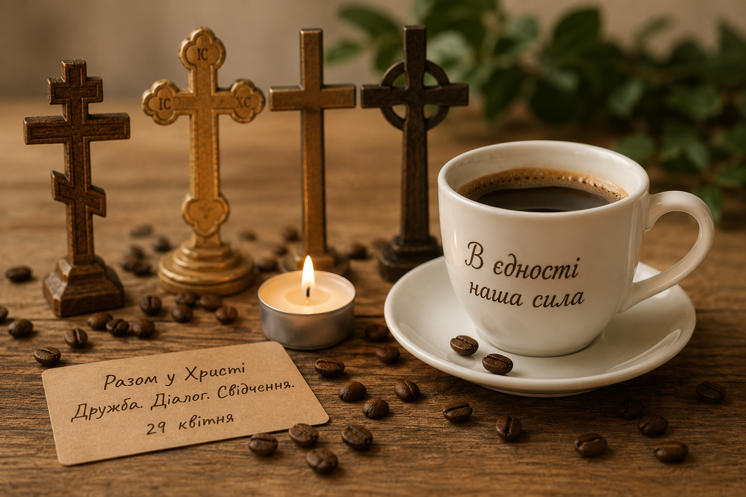 Екуменізм за кавою в Ґауштадті