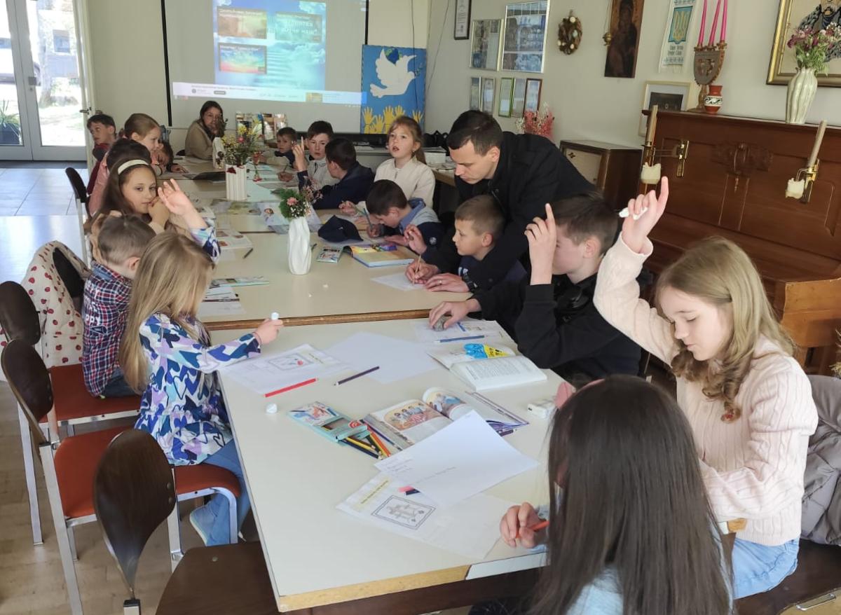 Катехитична зустріч з дітьми парафії у м. Бамберг