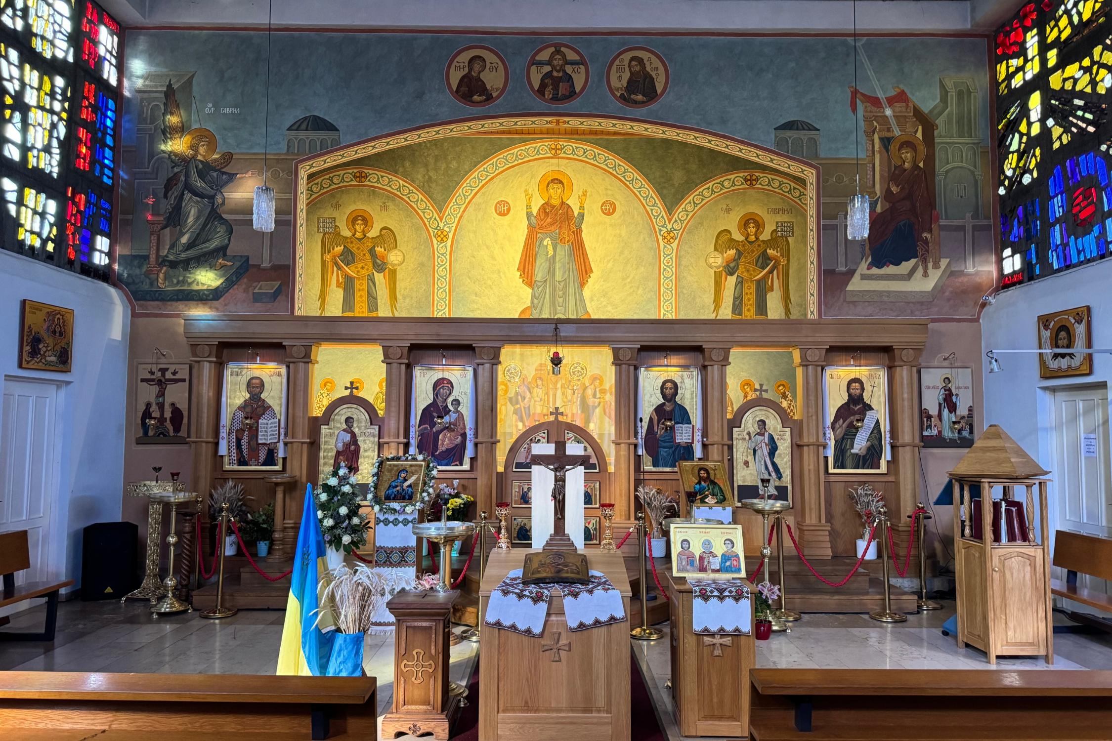 Внутрішній вигляд храму в Бамберзі