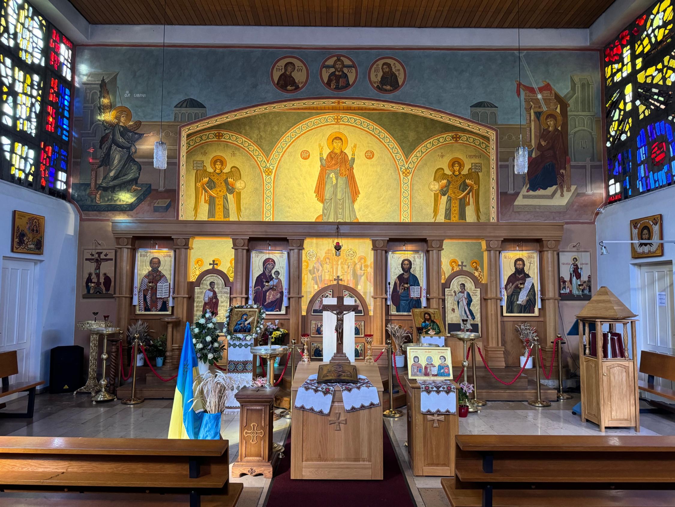 Внутрішній вигляд храму в Бамберзі