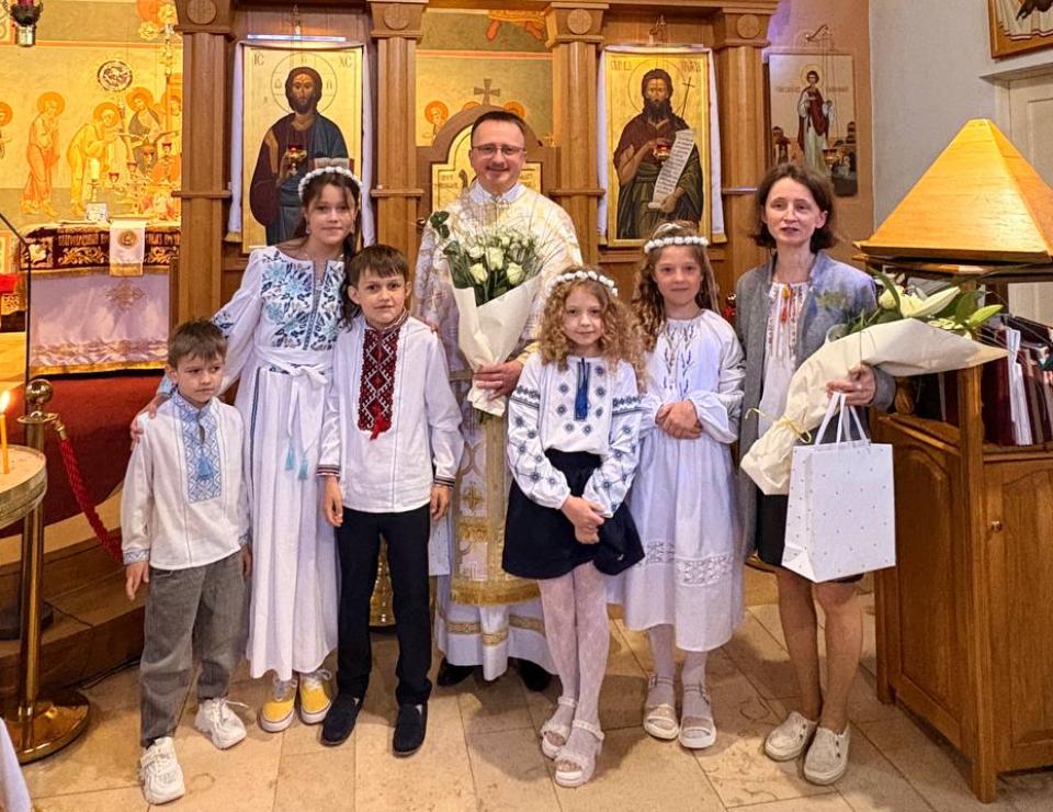 'Першопричасники' нашої парафії в Бамберзі