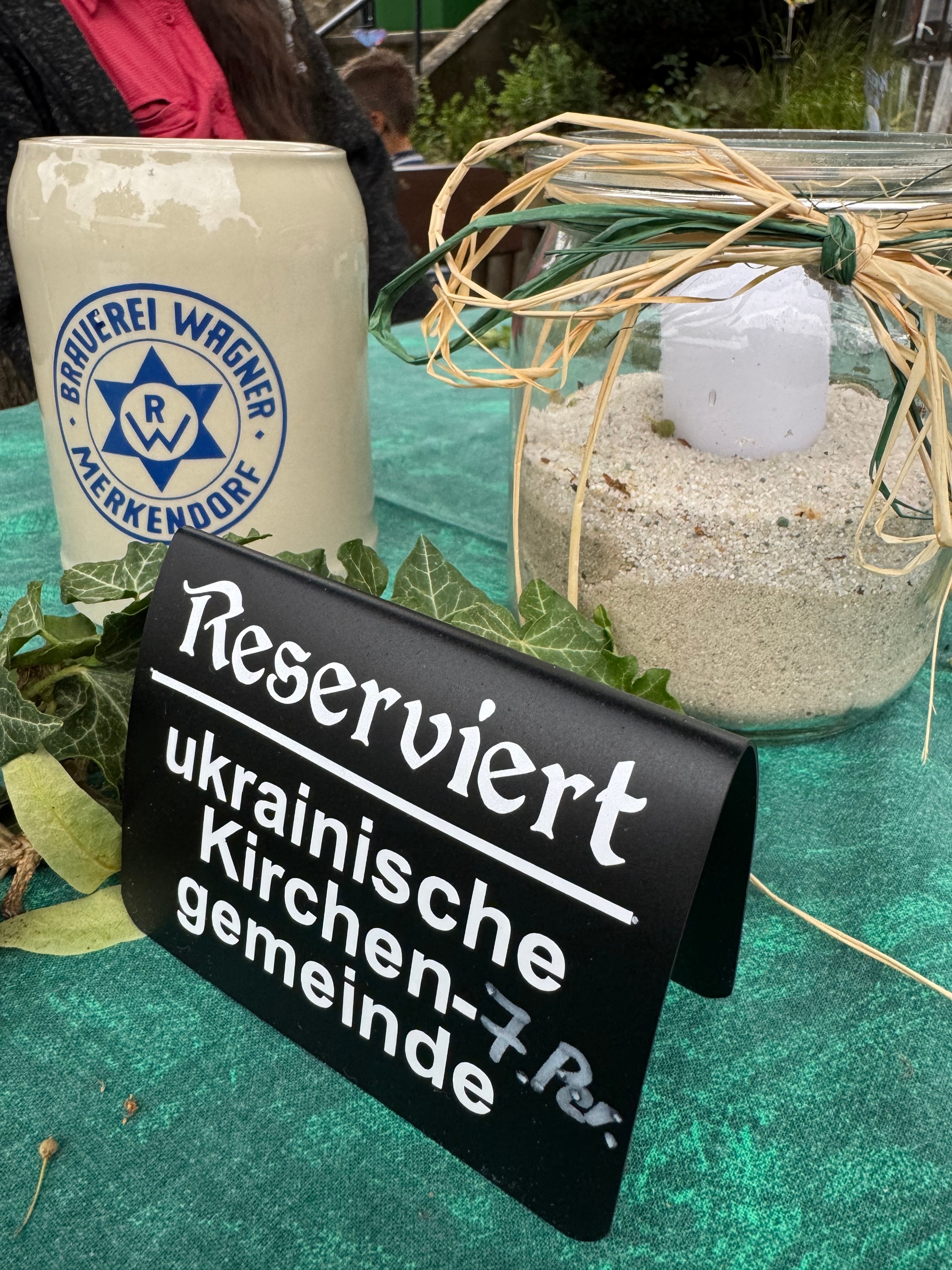 Український стіл на святі Schützenfest